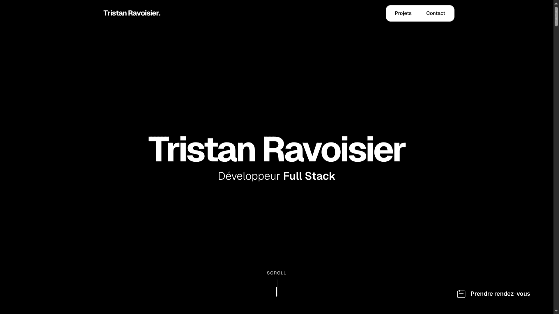 Portfolio Minimaliste
